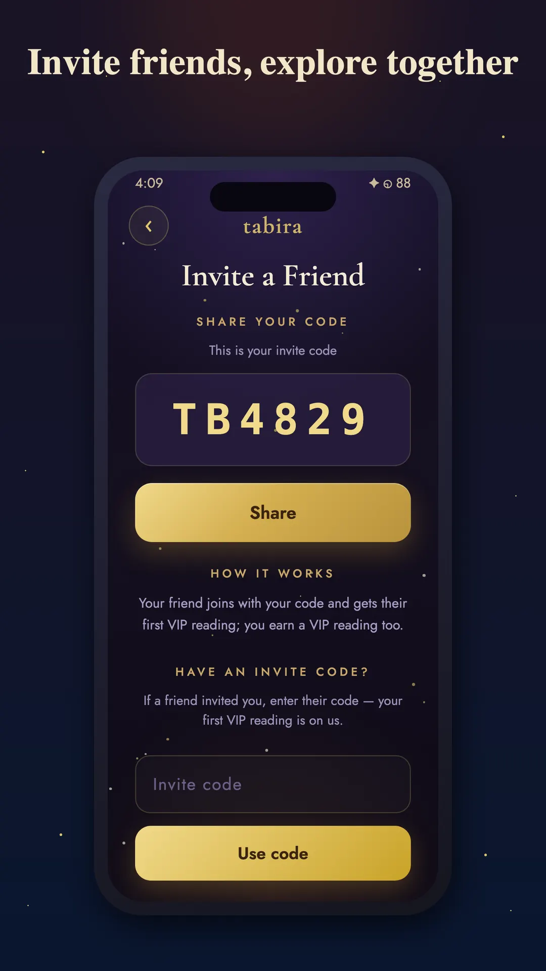 Invite a friend